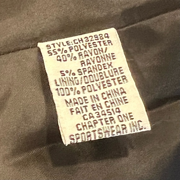 Black & Gray Herringbone Print Blazer - Picture 5 of 5